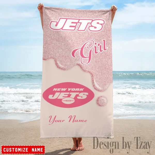 New York Jets NFL Beach Towels New 2025 AZBTOWEL531 - Image 3