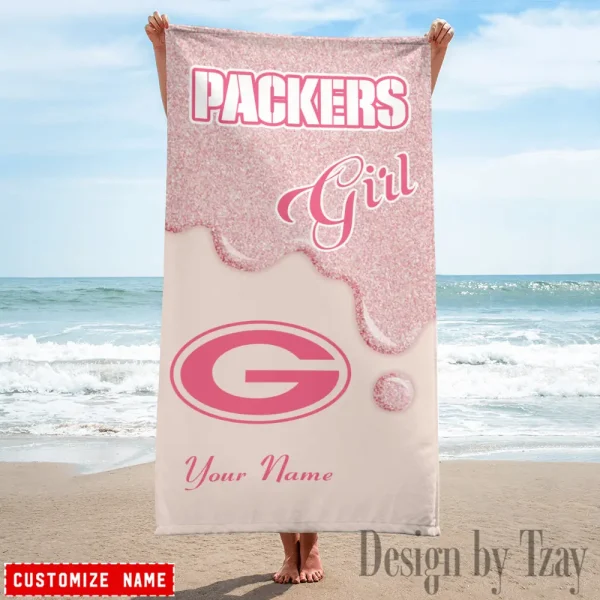 Green Bay Packers NFL Beach Towels New 2025 AZBTOWEL544