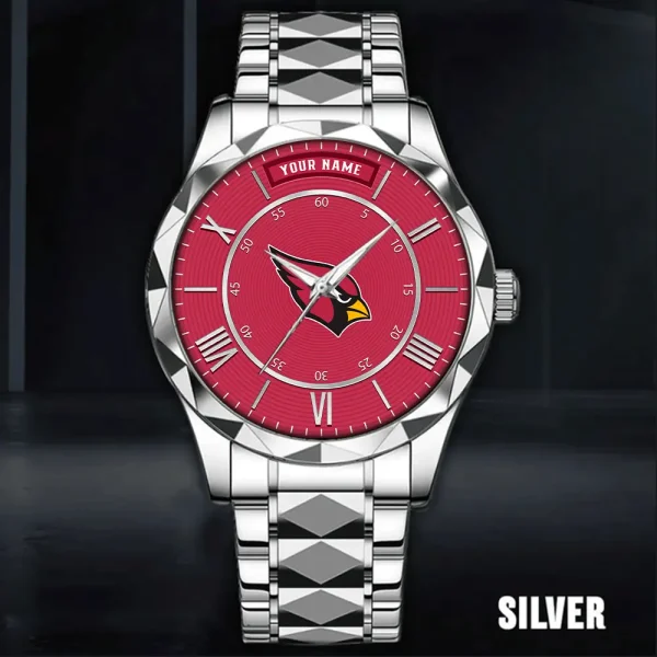 Arizona Cardinals Business Watch For Men Luxury Waterproof Stainless Steel New Design 2025 ANZDMW706 - Image 2