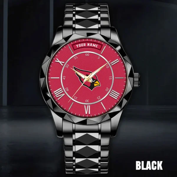Arizona Cardinals Business Watch For Men Luxury Waterproof Stainless Steel New Design 2025 ANZDMW706 - Image 3