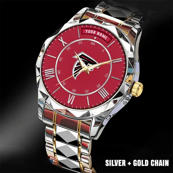 Atlanta Falcons Business Watch For Men Luxury Waterproof Stainless Steel New Design 2025 ANZDMW707 - Image 5