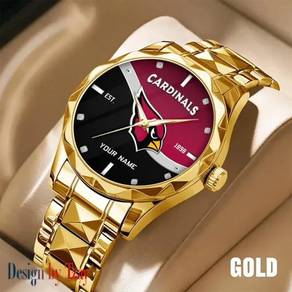 Arizona Cardinals Warterproof Sports Men Watches Top Brand Luxury Clock Style 2025 SPTDMW674 - Image 4
