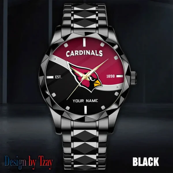 Arizona Cardinals Warterproof Sports Men Watches Top Brand Luxury Clock Style 2025 SPTDMW674 - Image 5