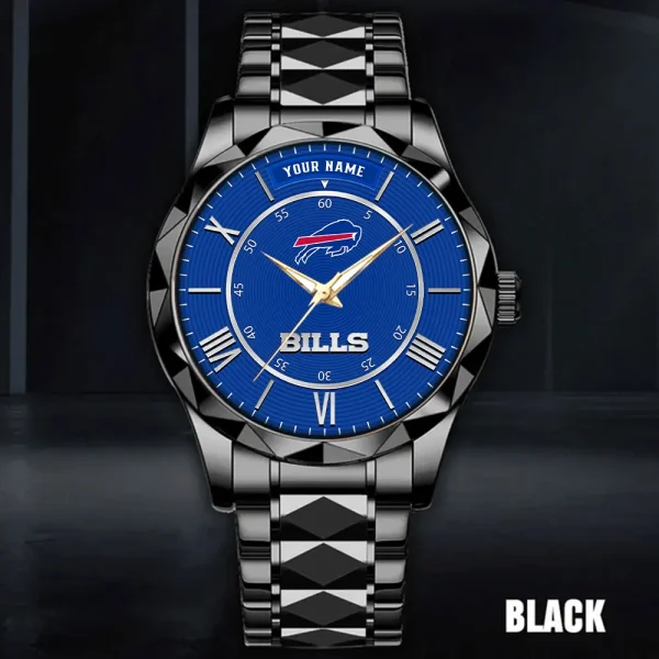 Buffalo Bills Business Watch For Men Luxury Waterproof Stainless Steel New Design 2025 ANZDMW709 - Image 3