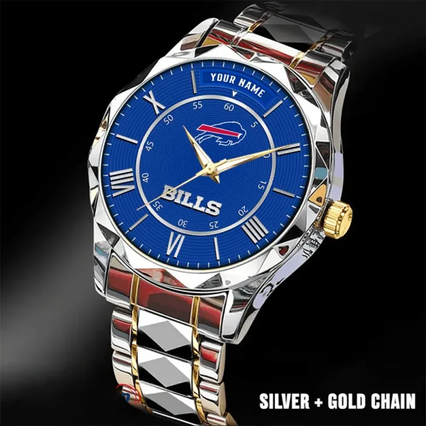 Buffalo Bills Business Watch For Men Luxury Waterproof Stainless Steel New Design 2025 ANZDMW709 - Image 5