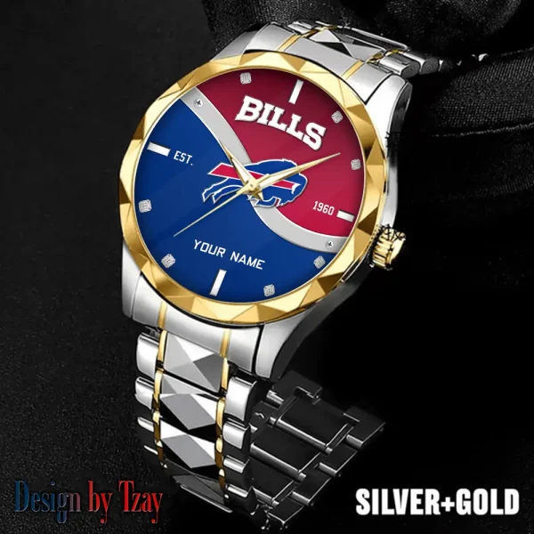 Buffalo Bills Warterproof Sports Men Watches Top Brand Luxury Clock Style 2025 SPTDMW677