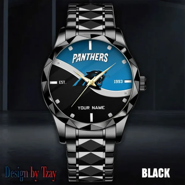 Carolina Panthers Warterproof Sports Men Watches Top Brand Luxury Clock Style 2025 SPTDMW678 - Image 3