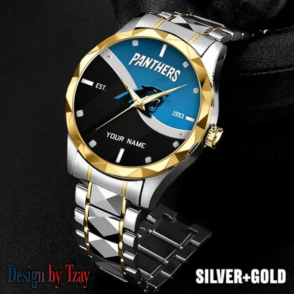 Carolina Panthers Warterproof Sports Men Watches Top Brand Luxury Clock Style 2025 SPTDMW678