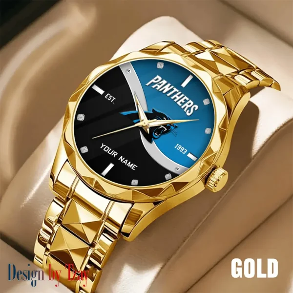 Carolina Panthers Warterproof Sports Men Watches Top Brand Luxury Clock Style 2025 SPTDMW678 - Image 5