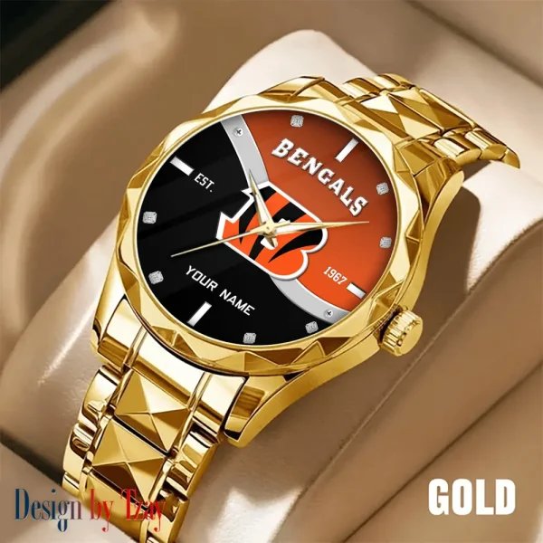 Cincinnati Bengals Warterproof Sports Men Watches Top Brand Luxury Clock Style 2025 SPTDMW680 - Image 4