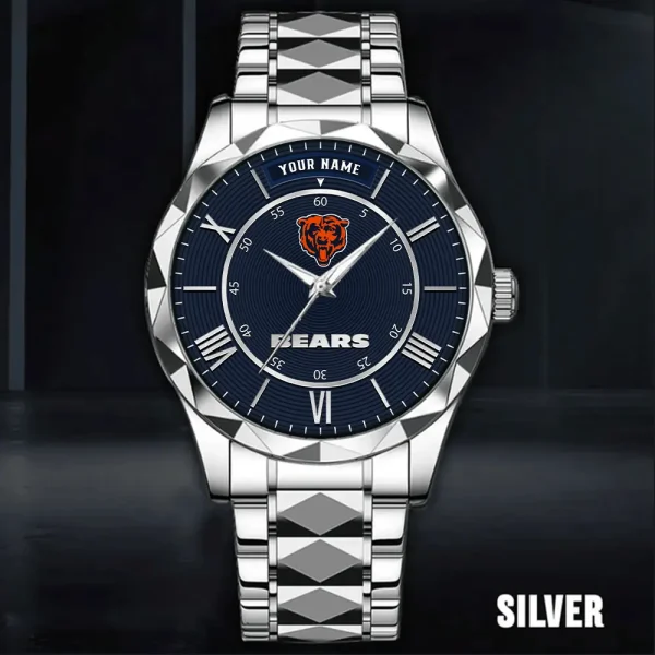 Chicago Bears Business Watch For Men Luxury Waterproof Stainless Steel New Design 2025 ANZDMW711 - Image 3