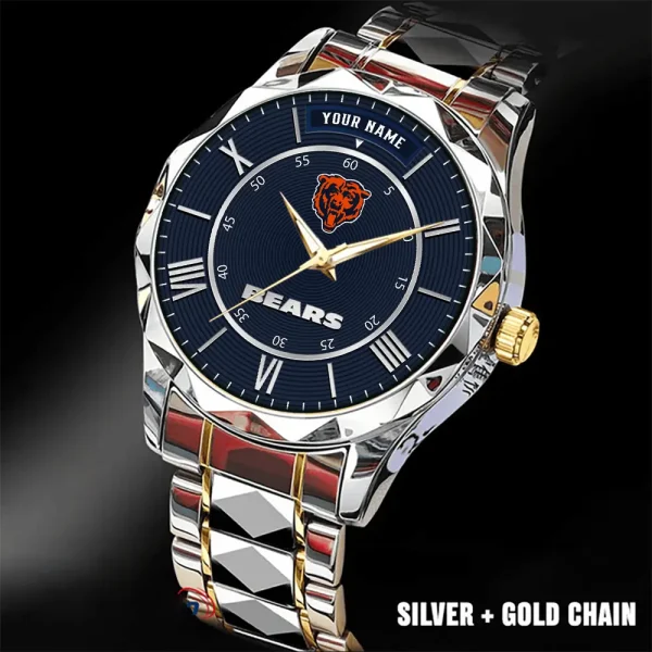 Chicago Bears Business Watch For Men Luxury Waterproof Stainless Steel New Design 2025 ANZDMW711 - Image 5