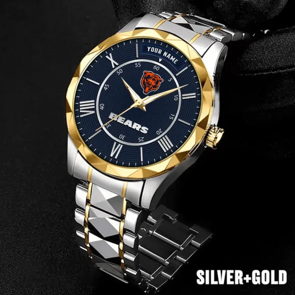 Chicago Bears Business Watch For Men Luxury Waterproof Stainless Steel New Design 2025 ANZDMW711