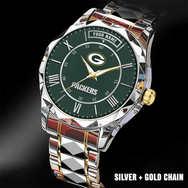 Green Bay Packers Business Watch For Men Luxury Waterproof Stainless Steel New Design 2025 ANZDMW717 - Image 5