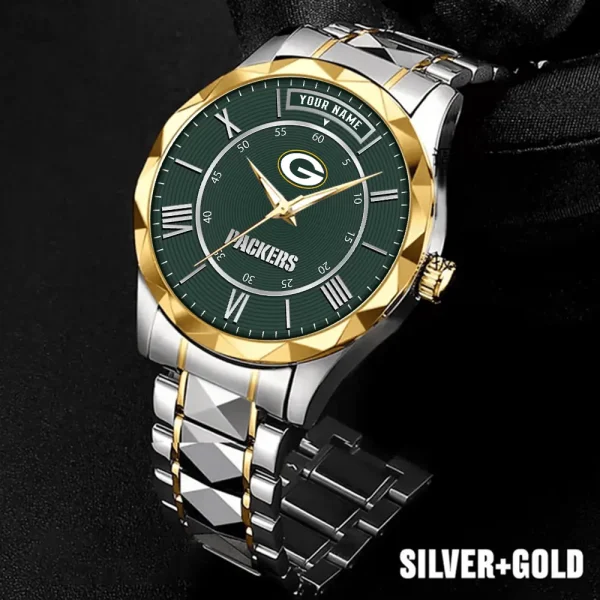 Green Bay Packers Business Watch For Men Luxury Waterproof Stainless Steel New Design 2025 ANZDMW717