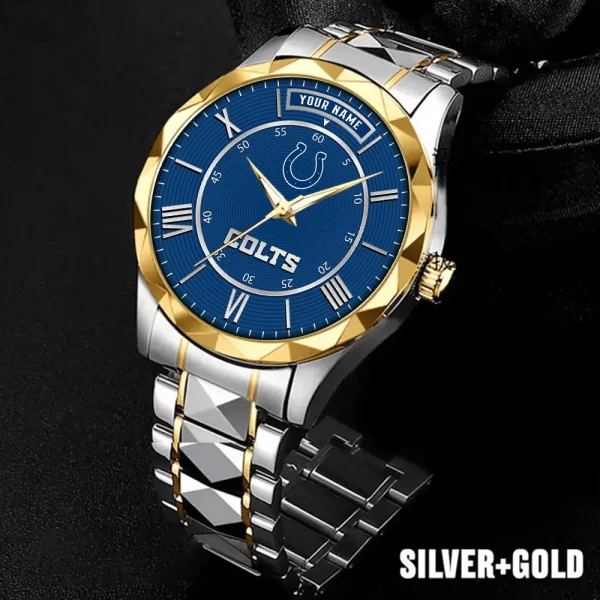 Indianapolis Colts Business Watch For Men Luxury Waterproof Stainless Steel New Design 2025 ANZDMW719