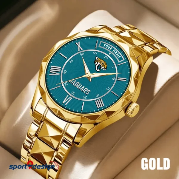 Jacksonville Jaguars Business Watch For Men Luxury Waterproof Stainless Steel New Design 2025 ANZDMW720 - Image 3