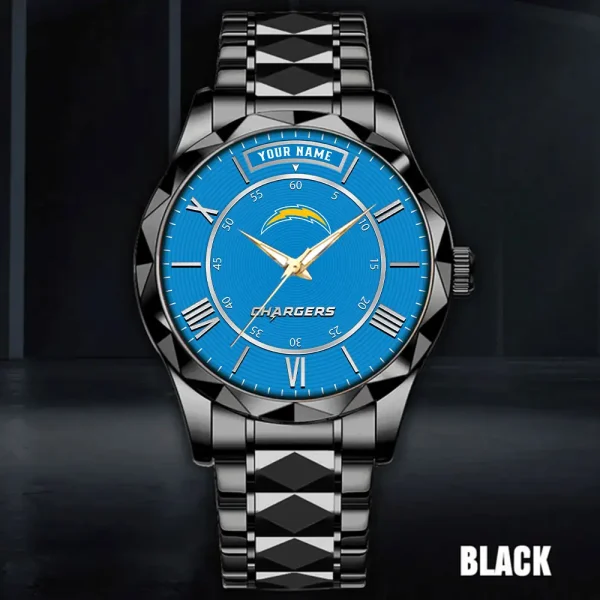 Los Angeles Chargers Business Watch For Men Luxury Waterproof Stainless Steel New Design 2025 ANZDMW723 - Image 3