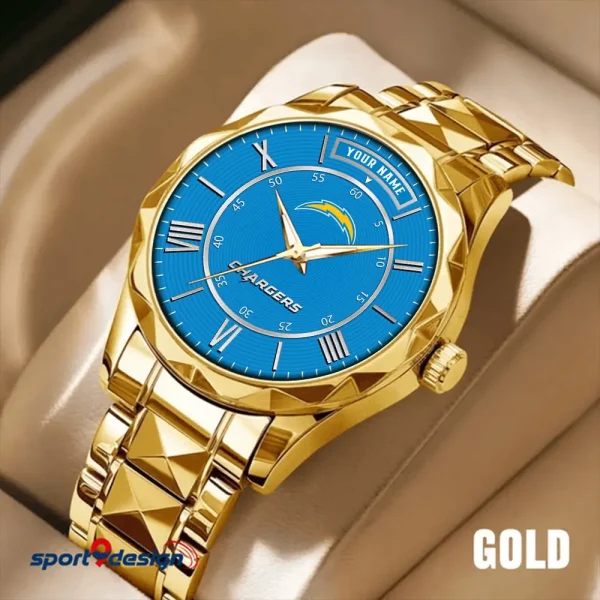 Los Angeles Chargers Business Watch For Men Luxury Waterproof Stainless Steel New Design 2025 ANZDMW723 - Image 4