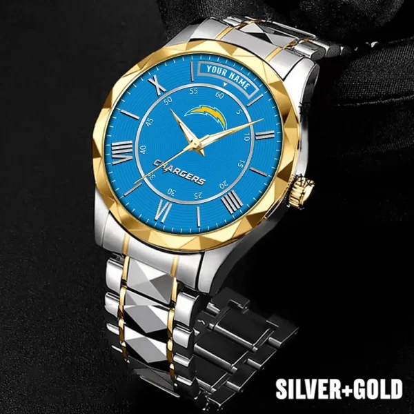 Los Angeles Chargers Business Watch For Men Luxury Waterproof Stainless Steel New Design 2025 ANZDMW723