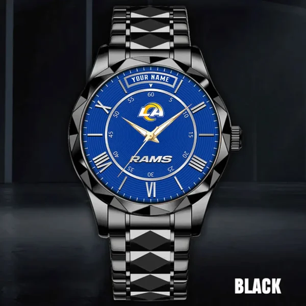 Los Angeles Rams Business Watch For Men Luxury Waterproof Stainless Steel New Design 2025 ANZDMW724 - Image 4