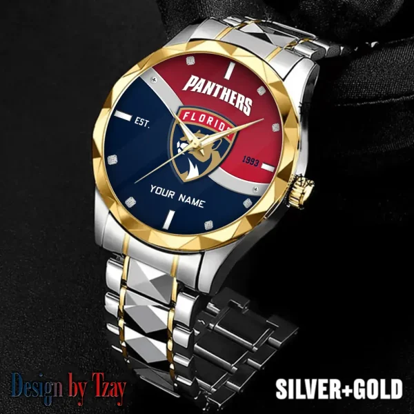 Florida Panthers NHL Warterproof Sports Men Watches Top Brand Luxury Clock Style 2025 SPTDMW750