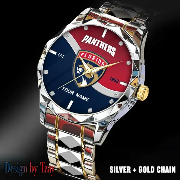 Florida Panthers NHL Warterproof Sports Men Watches Top Brand Luxury Clock Style 2025 SPTDMW750 - Image 5