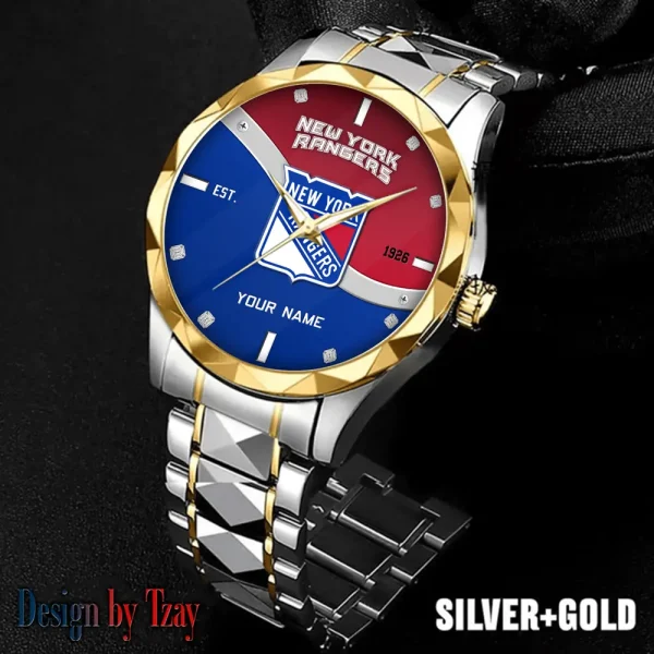 New York Rangers NHL Warterproof Sports Men Watches Top Brand Luxury Clock Style 2025 SPTDMW757