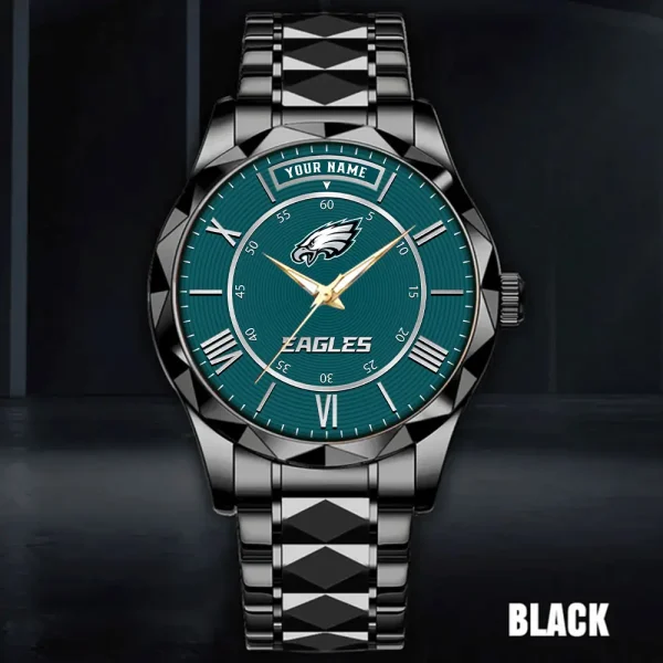 Philadelphia Eagles Business Watch For Men Luxury Waterproof Stainless Steel New Design 2025 ANZDMW731 - Image 2