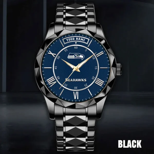 Seattle Seahawks Business Watch For Men Luxury Waterproof Stainless Steel New Design 2025 ANZDMW734 - Image 3