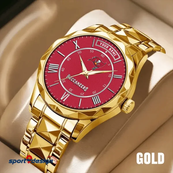 Tampa Bay Buccaneers Business Watch For Men Luxury Waterproof Stainless Steel New Design 2025 ANZDMW735 - Image 3