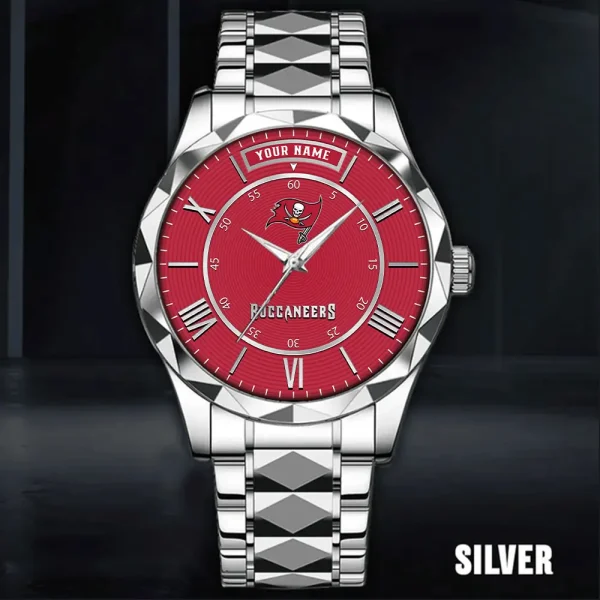 Tampa Bay Buccaneers Business Watch For Men Luxury Waterproof Stainless Steel New Design 2025 ANZDMW735 - Image 5