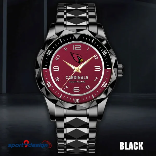 Arizona Cardinals Business Watch For Men Luxury Waterproof Stainless Steel New Design 2025 ANZDMW771 - Image 3