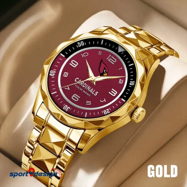 Arizona Cardinals Business Watch For Men Luxury Waterproof Stainless Steel New Design 2025 ANZDMW771 - Image 4