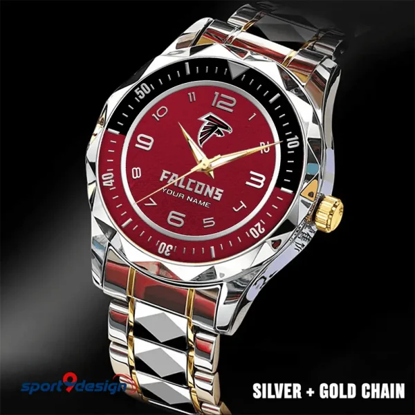 Atlanta Falcons Business Watch For Men Luxury Waterproof Stainless Steel New Design 2025 ANZDMW772 - Image 5