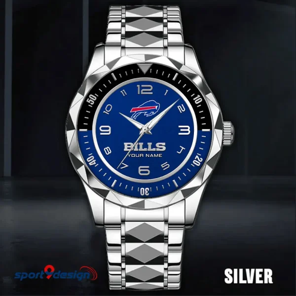 Buffalo Bills Business Watch For Men Luxury Waterproof Stainless Steel New Design 2025 ANZDMW774 - Image 2