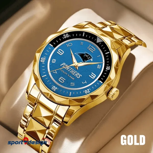 Carolina Panthers Business Watch For Men Luxury Waterproof Stainless Steel New Design 2025 ANZDMW775 - Image 4