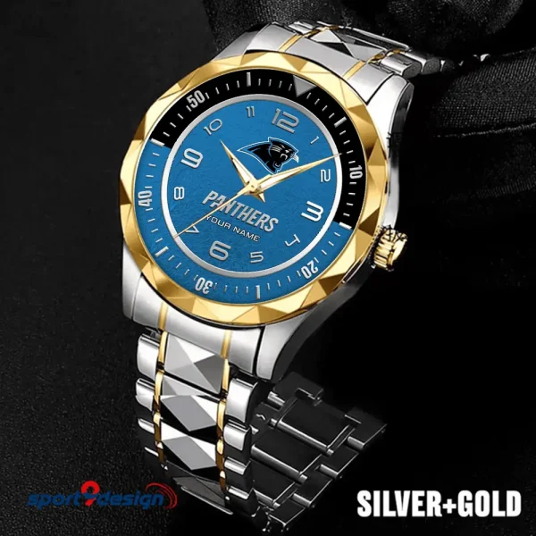 Carolina Panthers Business Watch For Men Luxury Waterproof Stainless Steel New Design 2025 ANZDMW775