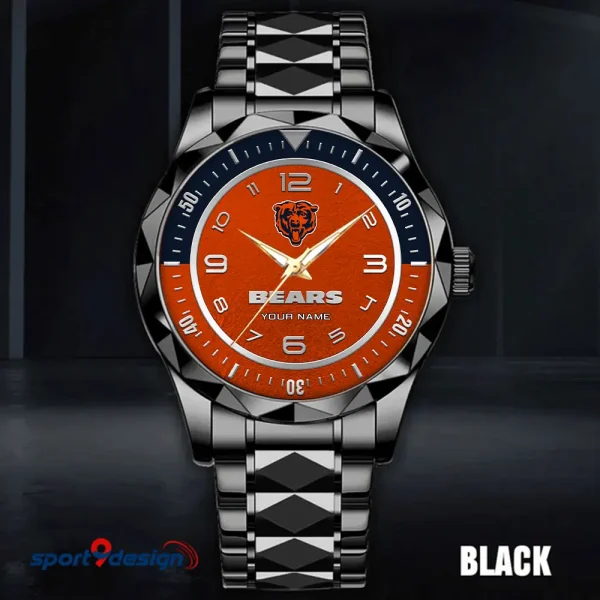 Chicago Bears Business Watch For Men Luxury Waterproof Stainless Steel New Design 2025 ANZDMW776 - Image 3