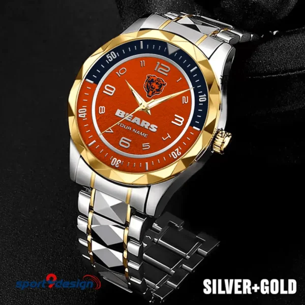 Chicago Bears Business Watch For Men Luxury Waterproof Stainless Steel New Design 2025 ANZDMW776