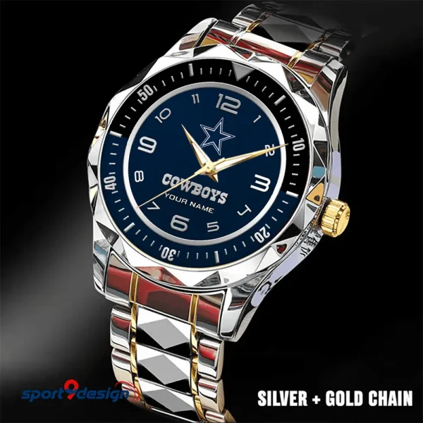 Dallas Cowboys Business Watch For Men Luxury Waterproof Stainless Steel New Design 2025 ANZDMW779 - Image 2