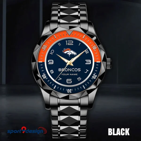 Denver Broncos Business Watch For Men Luxury Waterproof Stainless Steel New Design 2025 ANZDMW780 - Image 3