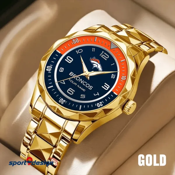 Denver Broncos Business Watch For Men Luxury Waterproof Stainless Steel New Design 2025 ANZDMW780 - Image 4