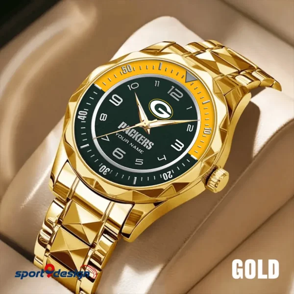Green Bay Packers Business Watch For Men Luxury Waterproof Stainless Steel New Design 2025 ANZDMW782 - Image 3