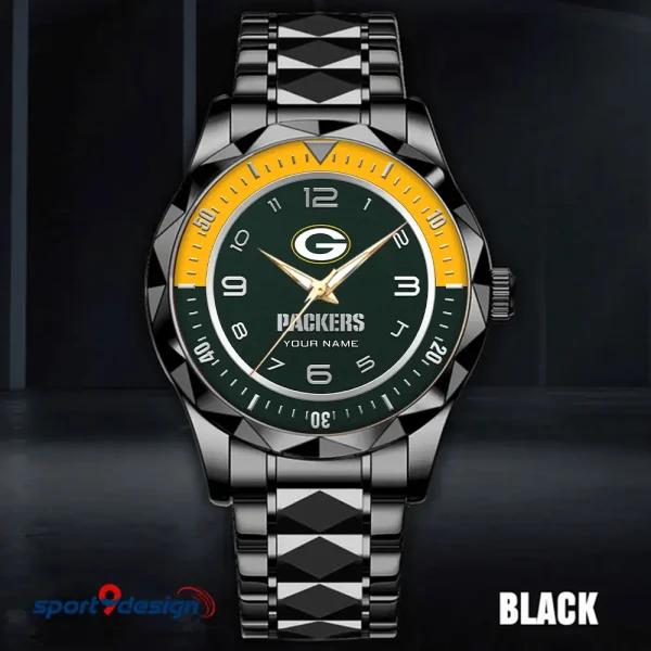 Green Bay Packers Business Watch For Men Luxury Waterproof Stainless Steel New Design 2025 ANZDMW782 - Image 4