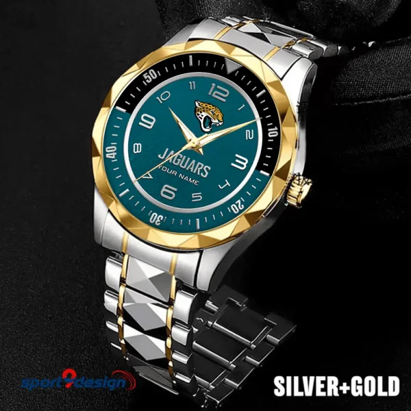 Jacksonville Jaguars Business Watch For Men Luxury Waterproof Stainless Steel New Design 2025 ANZDMW785