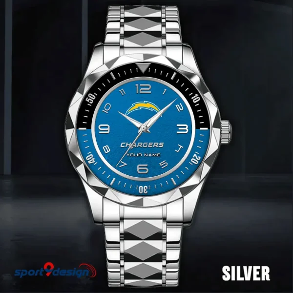 Los Angeles Chargers Business Watch For Men Luxury Waterproof Stainless Steel New Design 2025 ANZDMW788 - Image 5