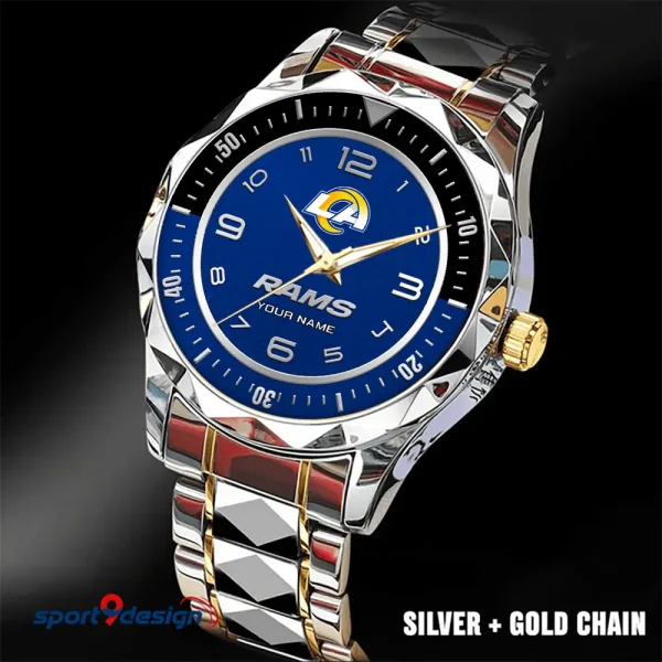 Los Angeles Rams Business Watch For Men Luxury Waterproof Stainless Steel New Design 2025 ANZDMW789 - Image 5