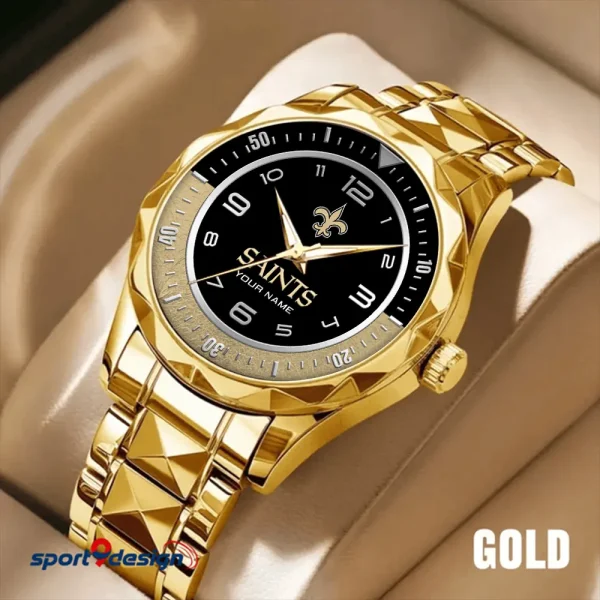 New Orleans Saints Business Watch For Men Luxury Waterproof Stainless Steel New Design 2025 ANZDMW793 - Image 4