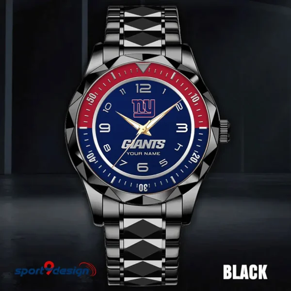 New York Giants Business Watch For Men Luxury Waterproof Stainless Steel New Design 2025 ANZDMW794 - Image 3